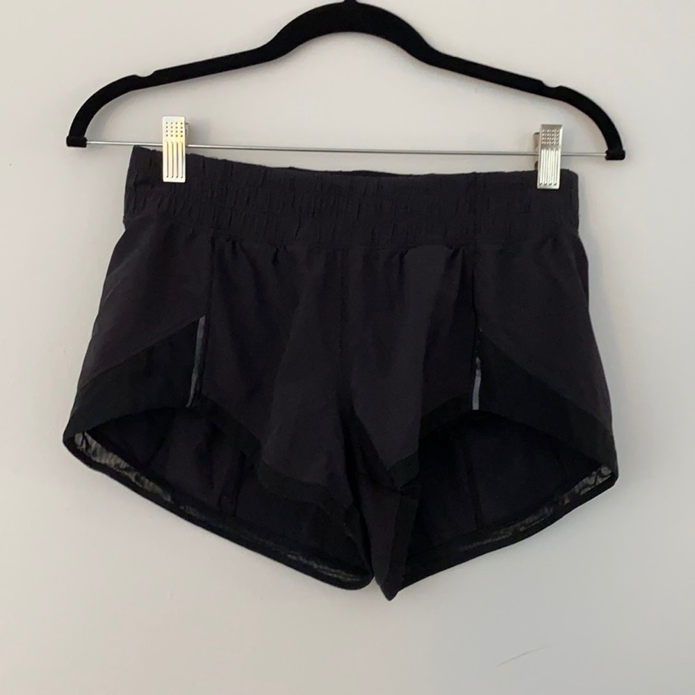 Black lululemon shorts